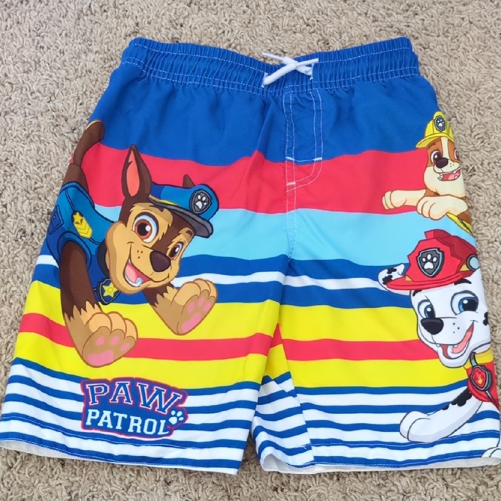 NWOT Paw Patrol Kid's Swim Trunks